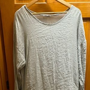 MISS LOOK TUNIC SHIRT-LIGHT GREEN-XXL